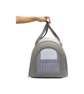 Bolsa de Transporte Veneza Bichinho Chic Cinza